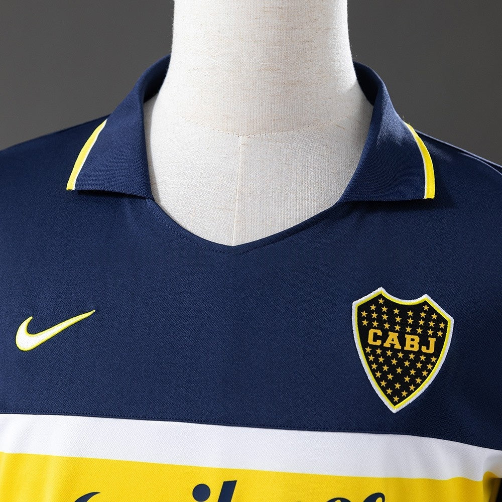 Boca Juniors Jersey 1996-97 Home Retro Football Kit