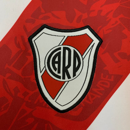 Retro River Plate Jersey 2013-14 Home Long Sleeves Football Kit Soccer Jersey