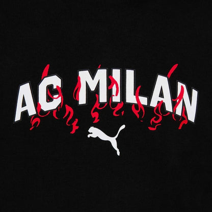 Puma AC Milan Culture Hoodie-Black