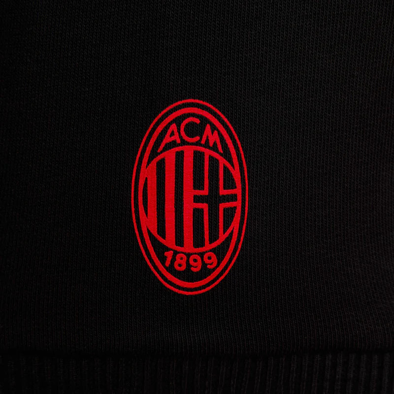 Puma AC Milan Culture Hoodie-Black