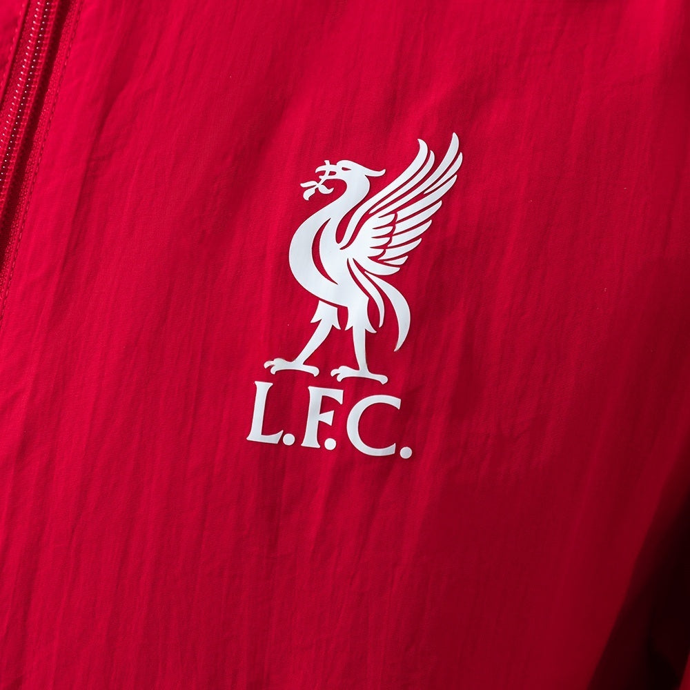 Liverpool Reversible Windbreaker 2025/26 Football Soccer Jacket