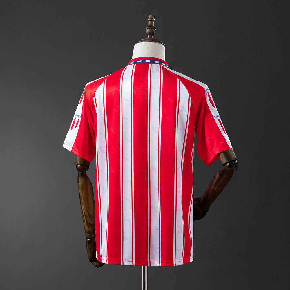 Atletico Madrid Jersey 1994-95 Home Retro Football Kit