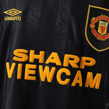 Manchester United Jersey 1993-95 Away Retro Football Kit