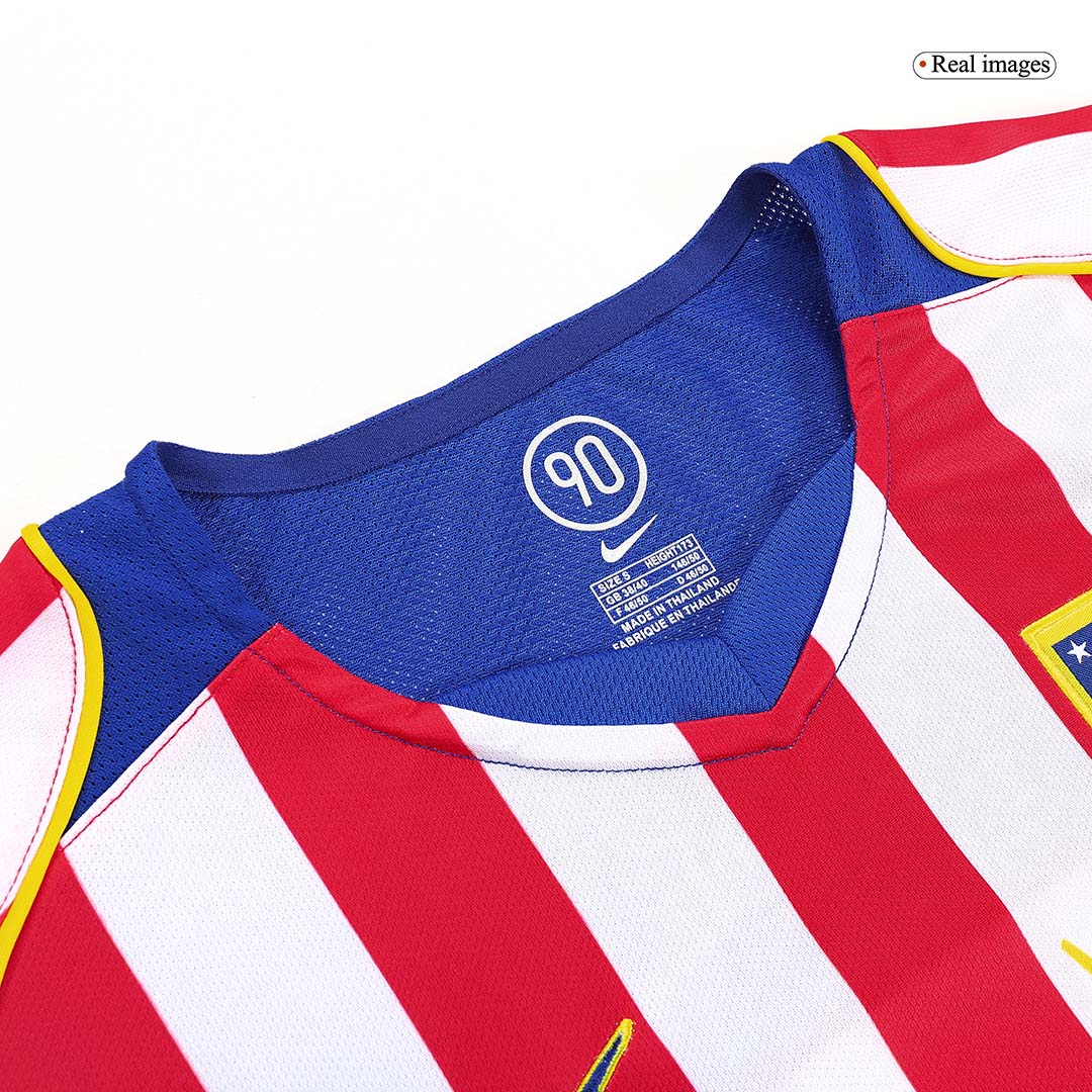 Retro 2004/05 Mens Atletico Madrid Home Jersey