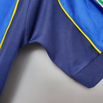 Retro Club America Jersey 2001-02 Away Blue Football Kit Soccer Jersey