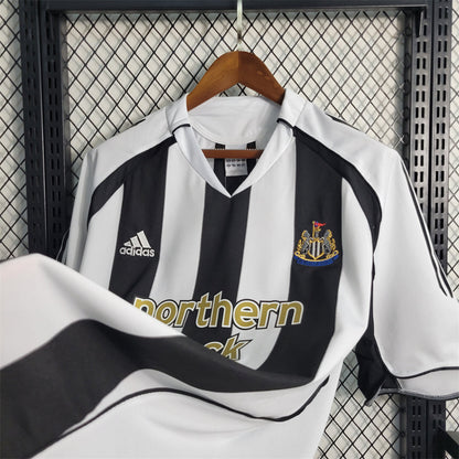 Retro Newcastle United Jersey 2005-07 Home Football Kit Soccer Shirt