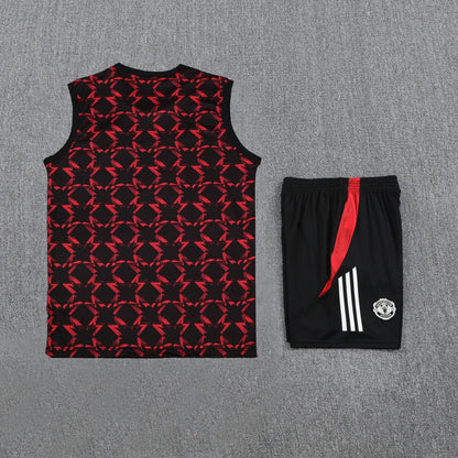 Manchester United Vest Set Training Tracksuits 25/26 Football Kit Soccer Jersey