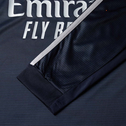 Mens Real Madrid Away Long Sleeve Jersey 2025/26
