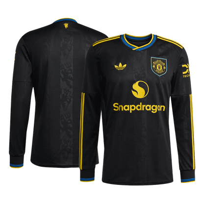 Mens Manchester United Third Long Sleeve Jersey 2025/26