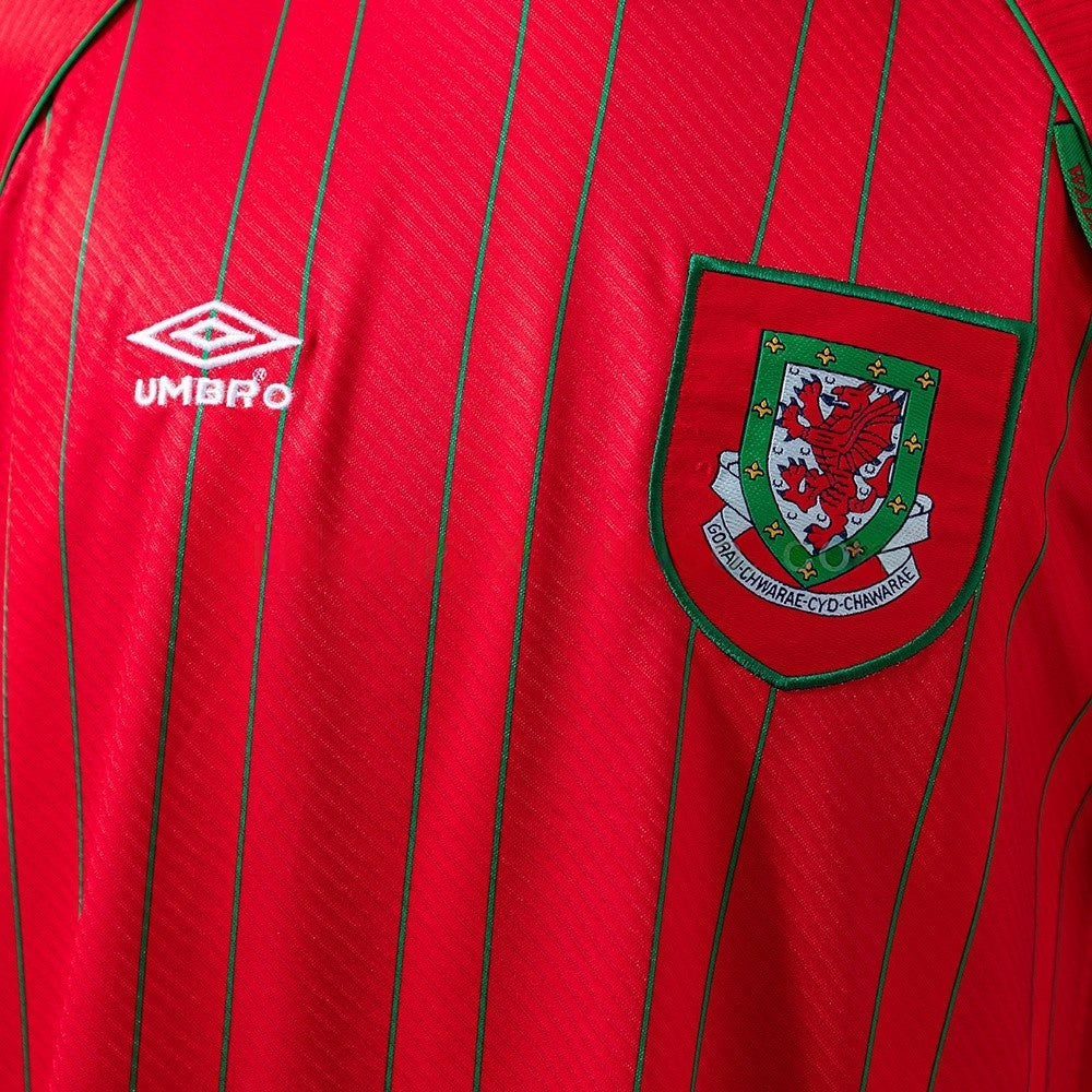 Wales Jersey 1994 Home Retro Football Kit