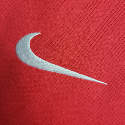 Manchester United Jersey Home Kit 2007/08 Retro Long Sleeve Football Team Soccer Shirt