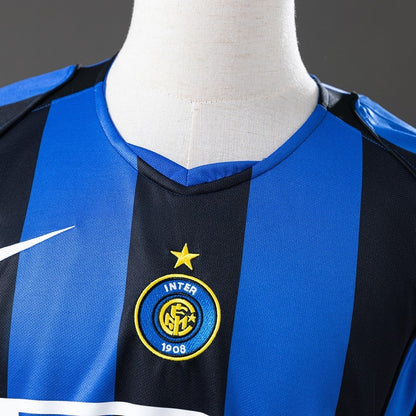 Inter Milan Jersey 2004-05 Home Retro Football Kit