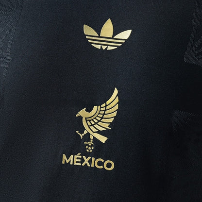 Mexico Jersey 2025/26 Black Kit Player Version