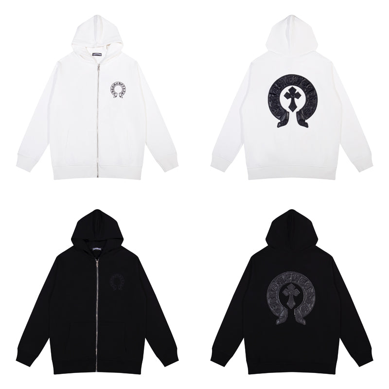 Chrome Hearts Zip Up Hoodie K5020