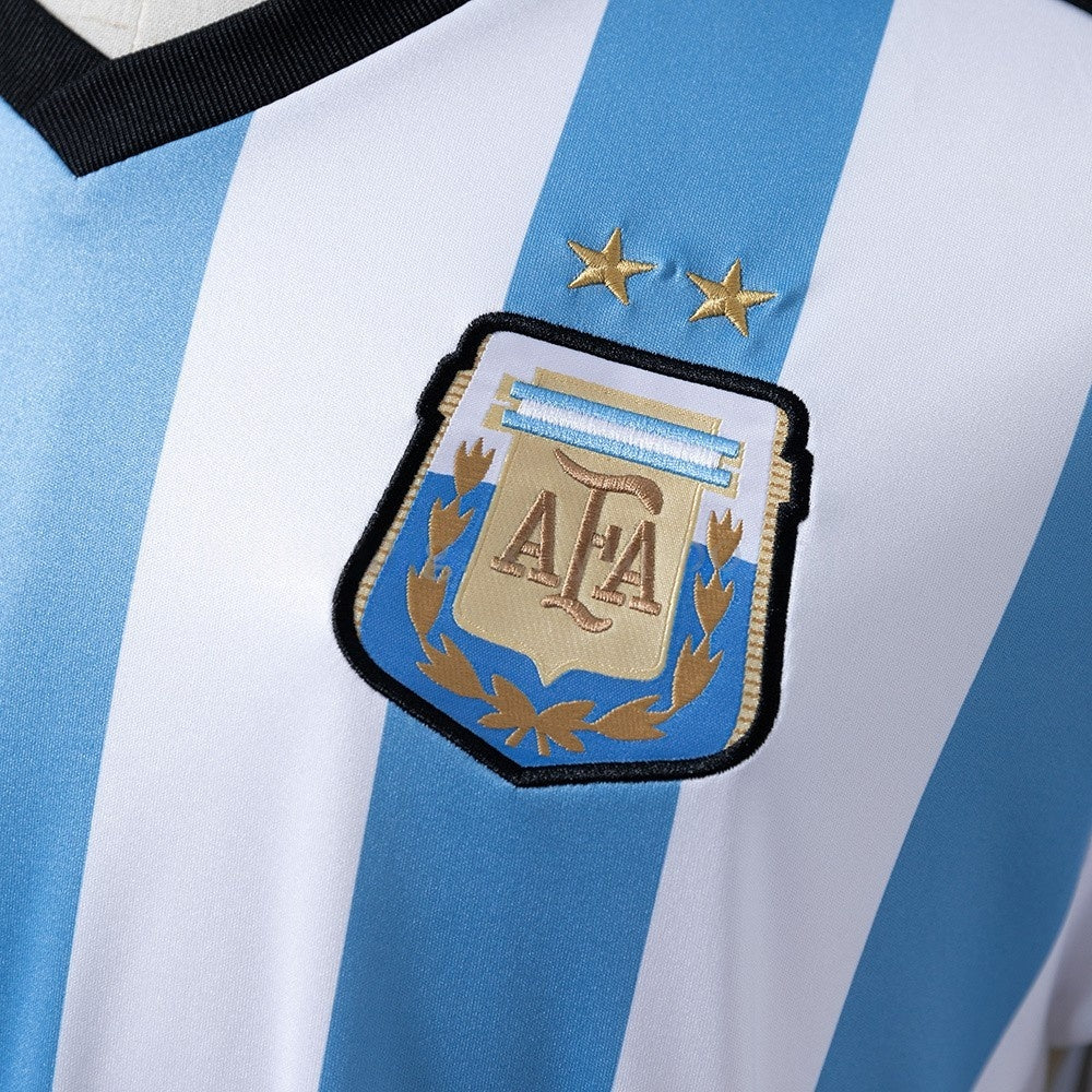 Argentina Jersey 2014 Home Retro Football Kit