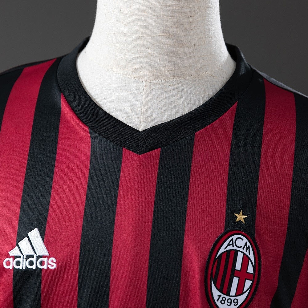 AC Milan Jersey 2016/17 Home Retro Football Kit