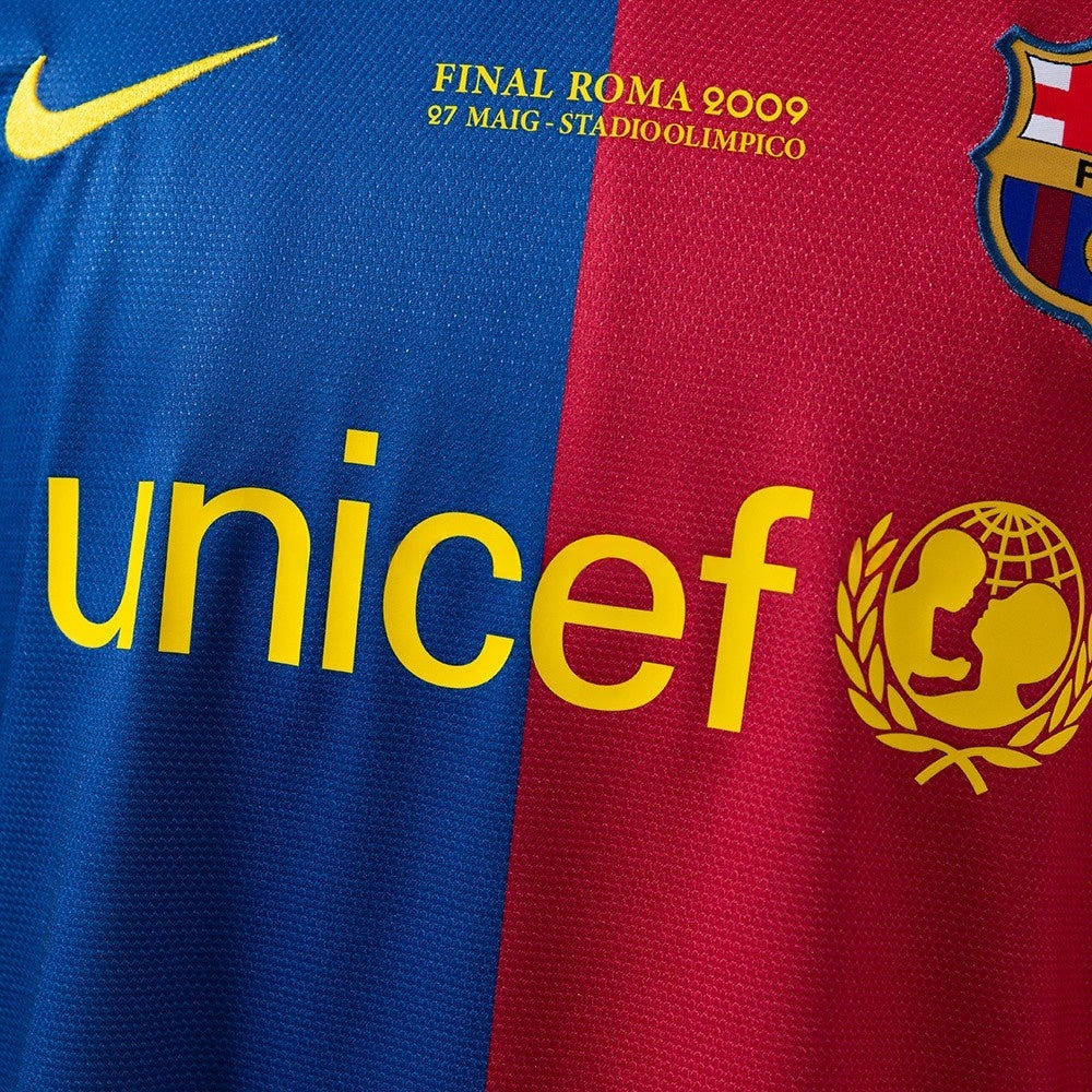 Barcelona Jersey 2008-09 Home Retro Football Kit