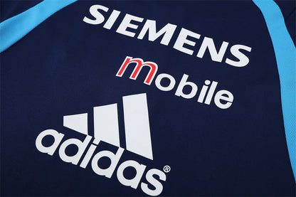 Retro Real Madrid Training Tracksuits 2003-04 Football Kit Soccer Jersey