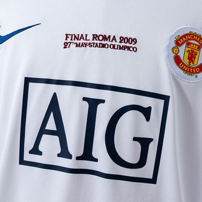 Manchester United Jersey 2008-09 Away Retro Kit Long Sleeves