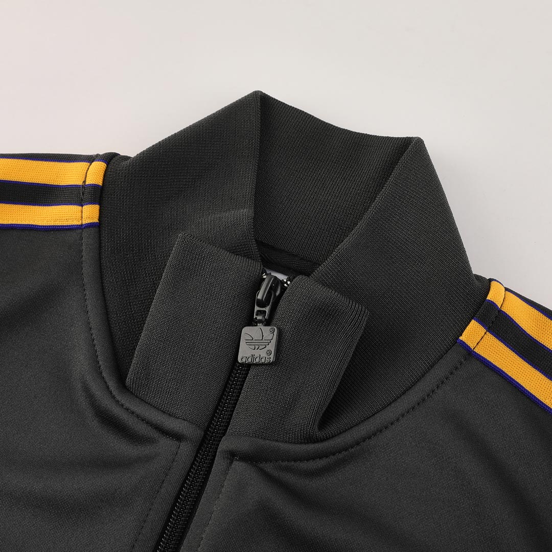 Manchester United 2025/26 Black Training Tracksuit Kit (Top+Pants)
