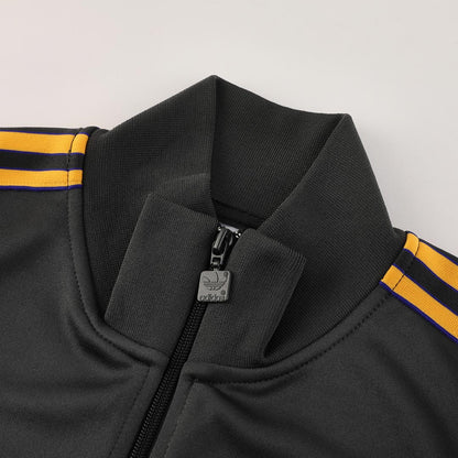Manchester United 2025/26 Black Training Tracksuit Kit (Top+Pants)