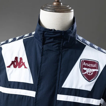 Arsenal Windbreaker 2025/26 Royal Blue Football Kit