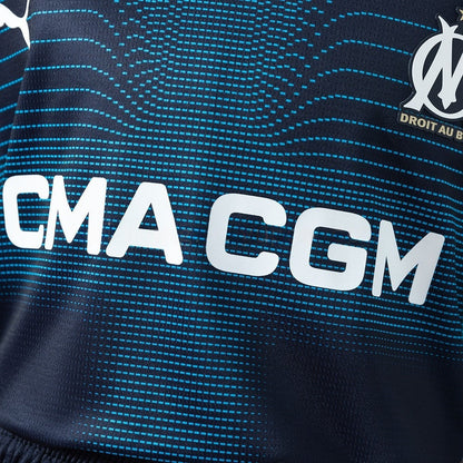 Kids Marseille Jersey 25/26 Away Football Kit