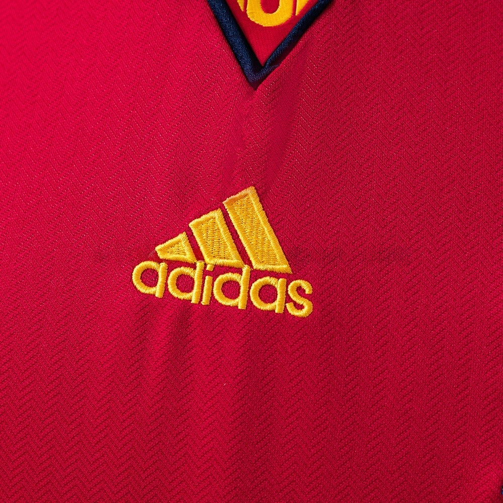 Spain Jersey 1998 Home Retro Football Kit