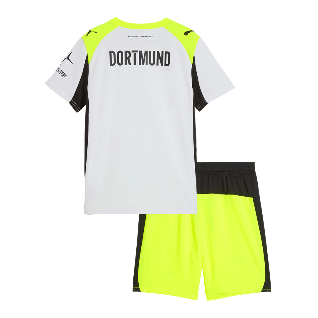 Kids Borussia Dortmund Away Kit 2025/26