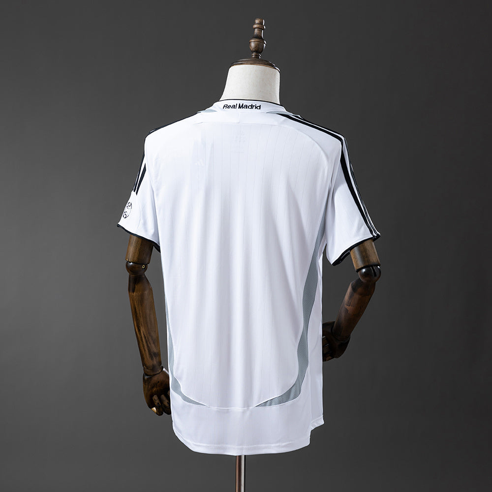 Real Madrid Jersey 2006-07 Home Retro Football Kit