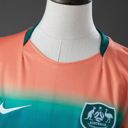 Kids Australia Away Jersey 2026 World Cup Football Kit Soccer Shirt