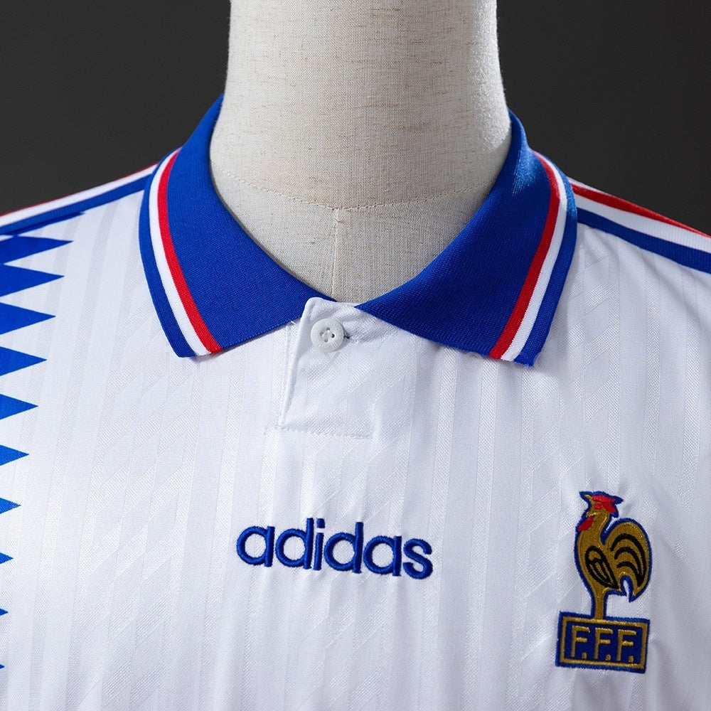France Jersey 1994 Retro Away Football Kit