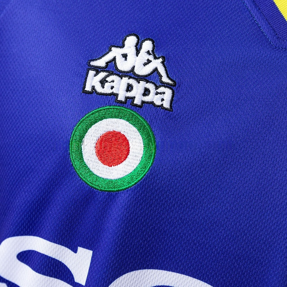 Juventus Jersey 1995-96 Away Retro Kit Long Sleeves