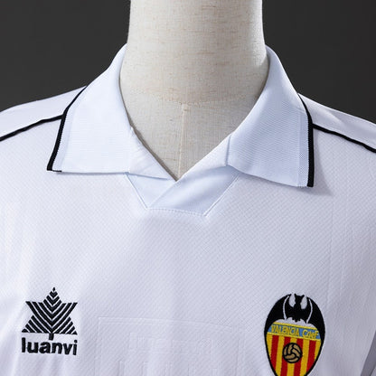 Valencia Jersey 1996-97 Home Retro Football Kit