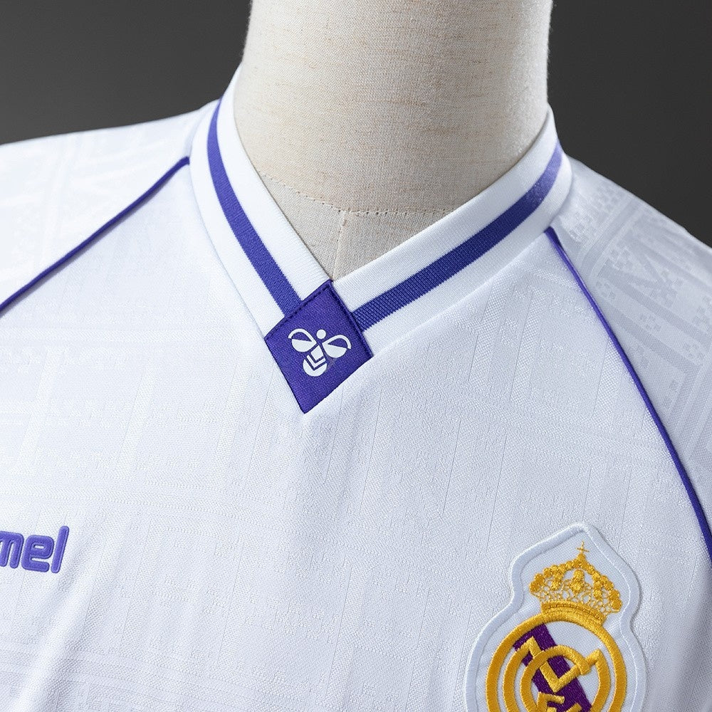 Real Madrid Jersey 1990-92 Home Retro Football Kit