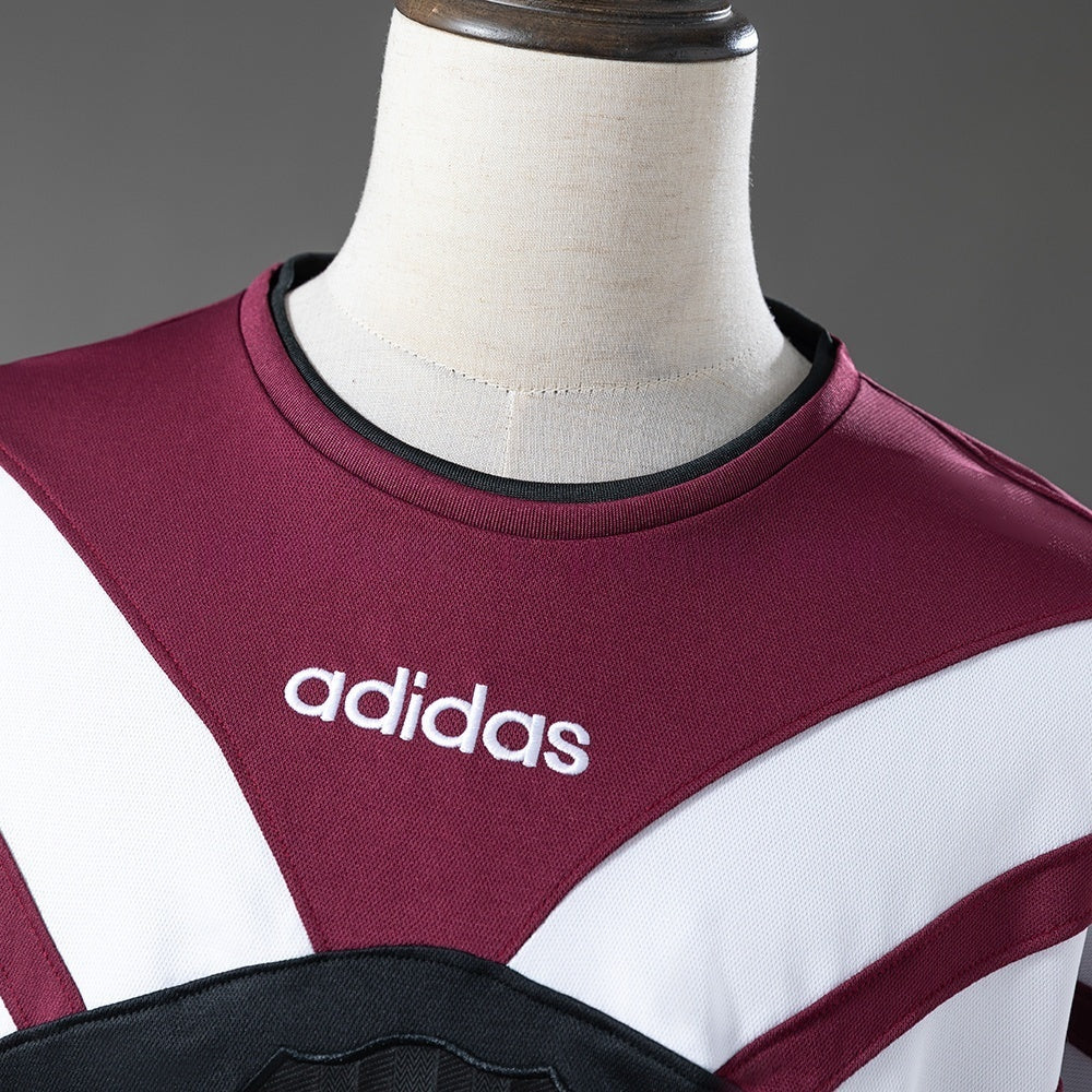 Newcastle United Training Jersey 1995-96 Retro Long Sleeves Football Kit Soccer Shirt