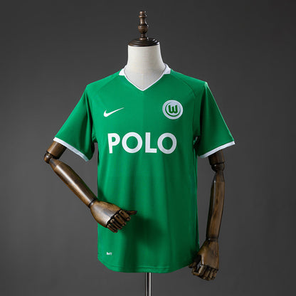 Wolfsburg Home Jersey 2008-09 Retro Football Kit Soccer Shirt
