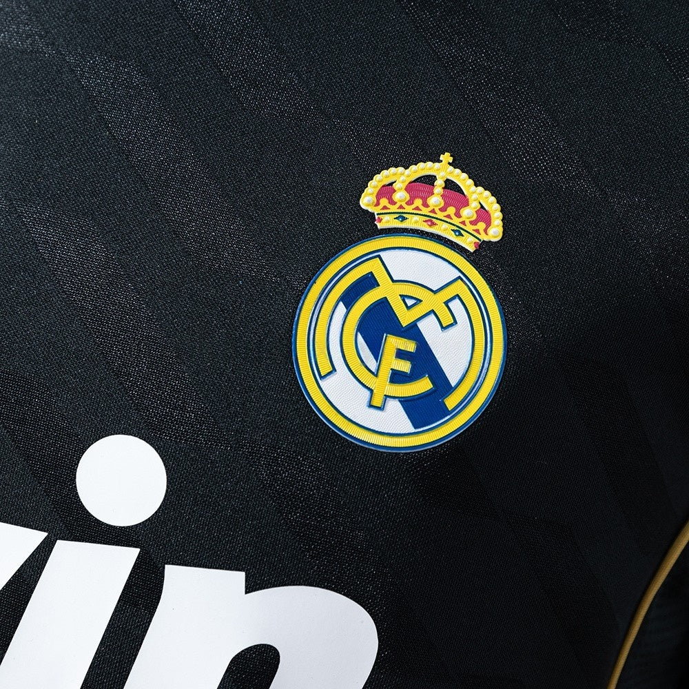 Real Madrid Jersey 2011/12 Away Retro Football Kit Long Sleeves