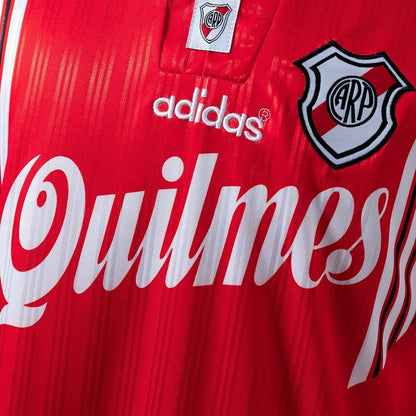 River Plate Jersey 1995-96 Away Retro Football Kit