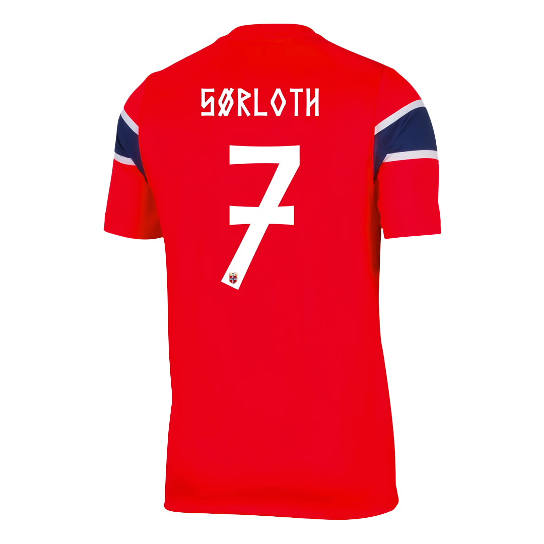 SØRLOTH #7 Mens Norway World Cup Home Jersey 2026