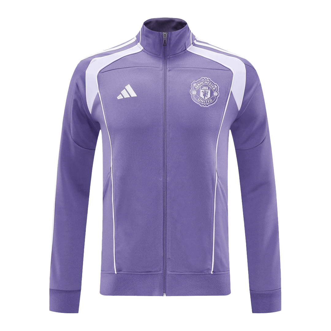 Manchester United 2025/26 Purple Training Jacket