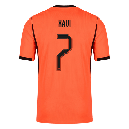 XAVI #7 Mens Netherlands World Cup Home Jersey 2026 - Player Version (Slim Fit)