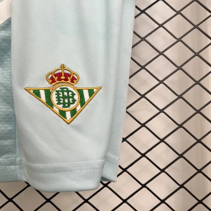 Kids Real Betis Away Jersey 25/26 Football Kit Soccer Jersey