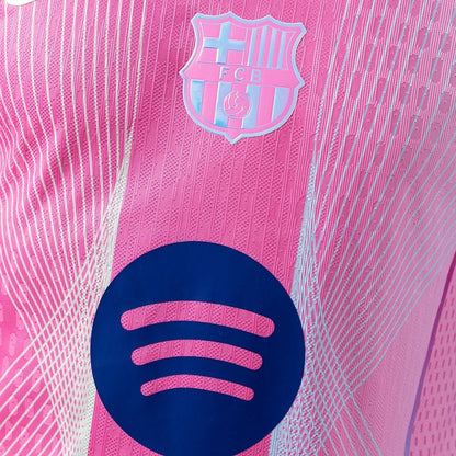 Barcelona Jersey 25/26 Pink Special Kit Player Version