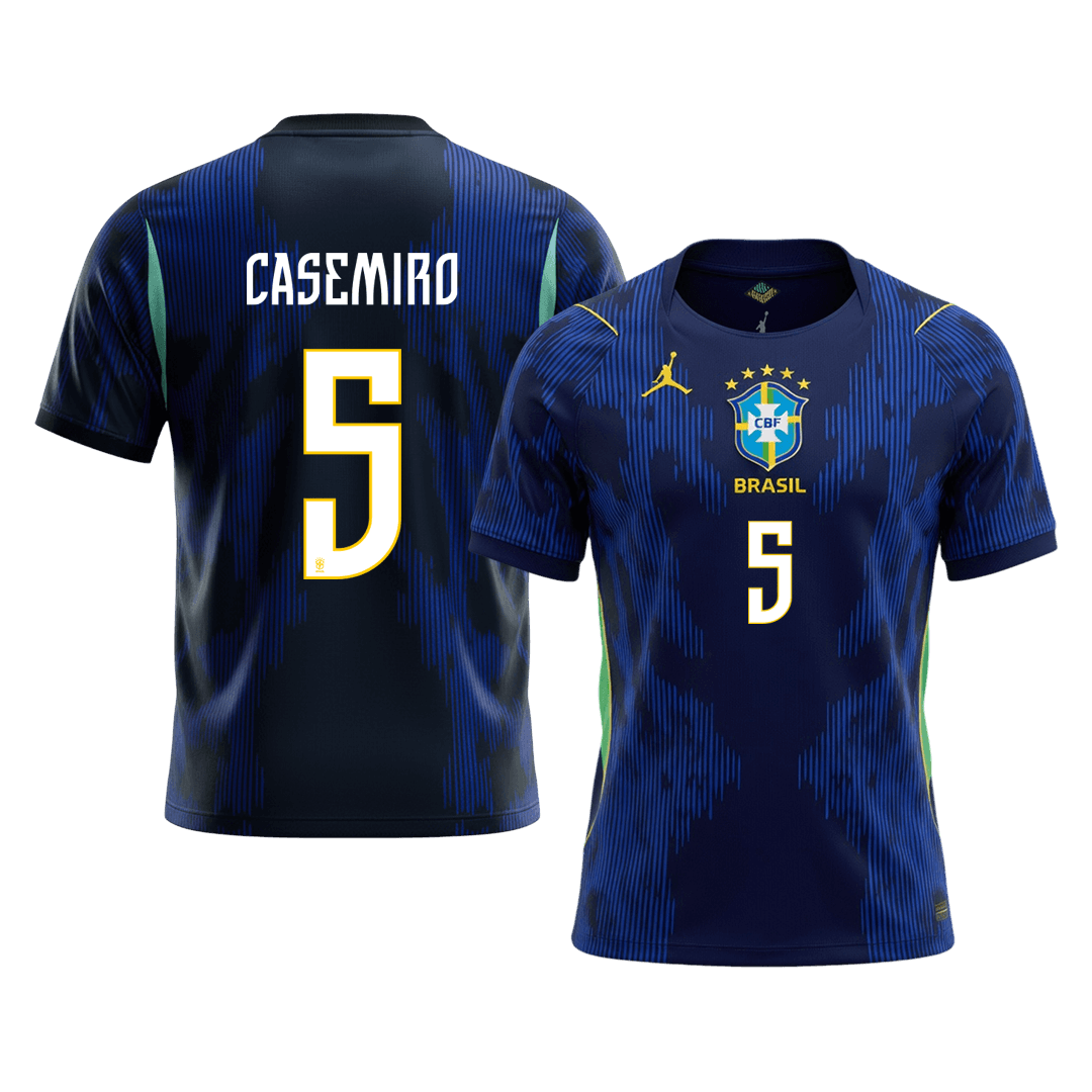 CASEMIRO #5 Mens Brazil World Cup Away Jersey 2026