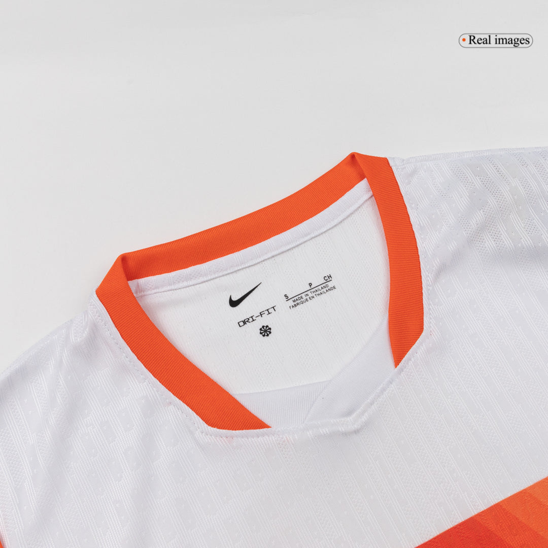 XAVI #7 Mens Netherlands World Cup Away Jersey 2026 - Player Version (Slim Fit)