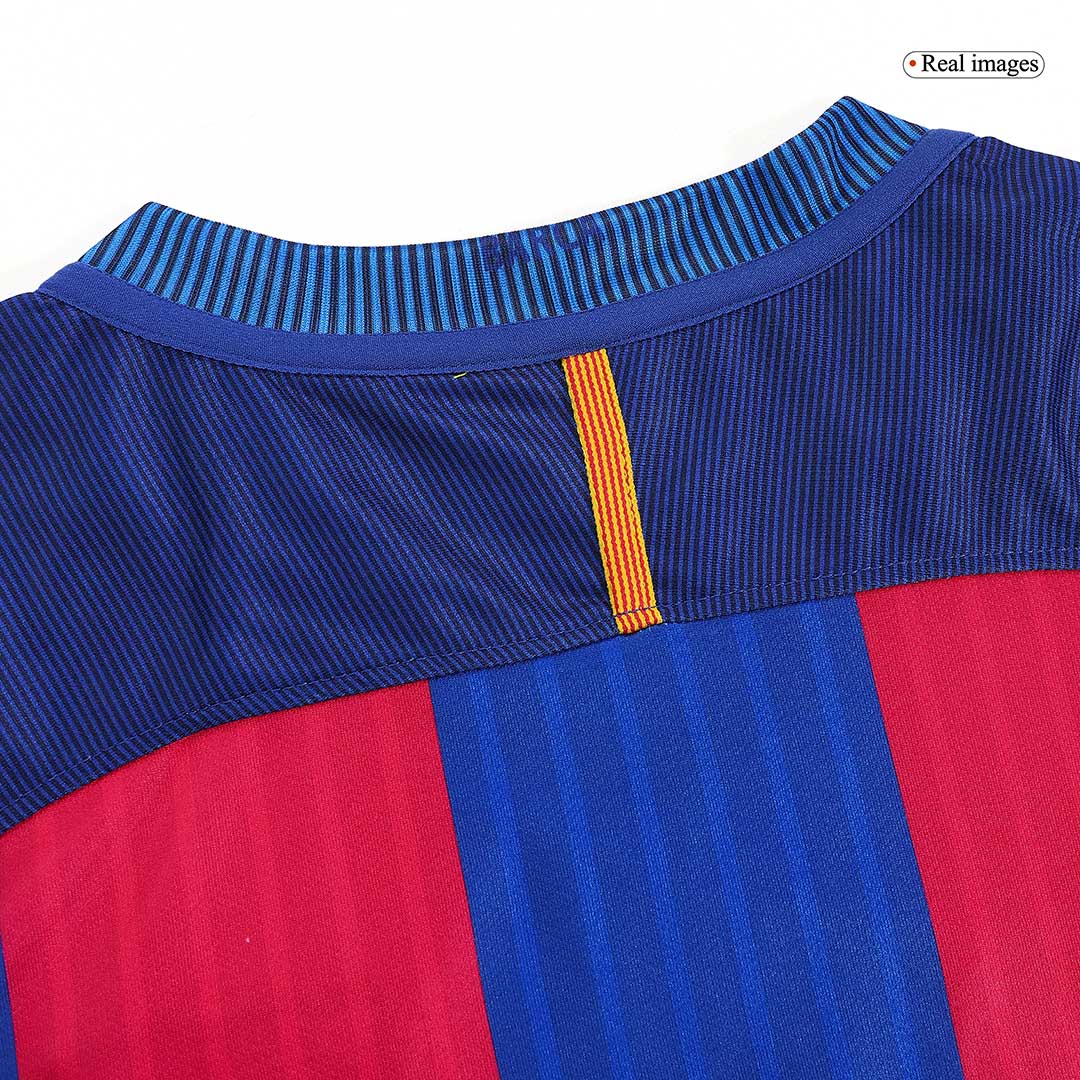 Retro MESSI #10 2016/17 Mens Barcelona Home Jersey