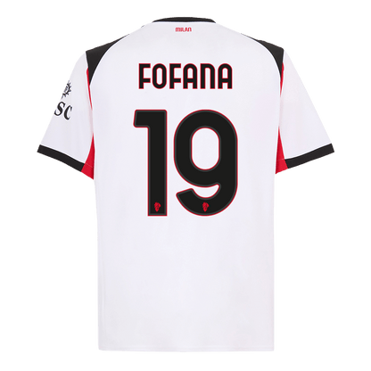 FOFANA #19 Mens AC Milan Away Jersey 2025/26