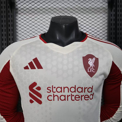 Player Version Liverpool Jersey 25/26 Away Long Sleeves Football Kit Soccer Jersey