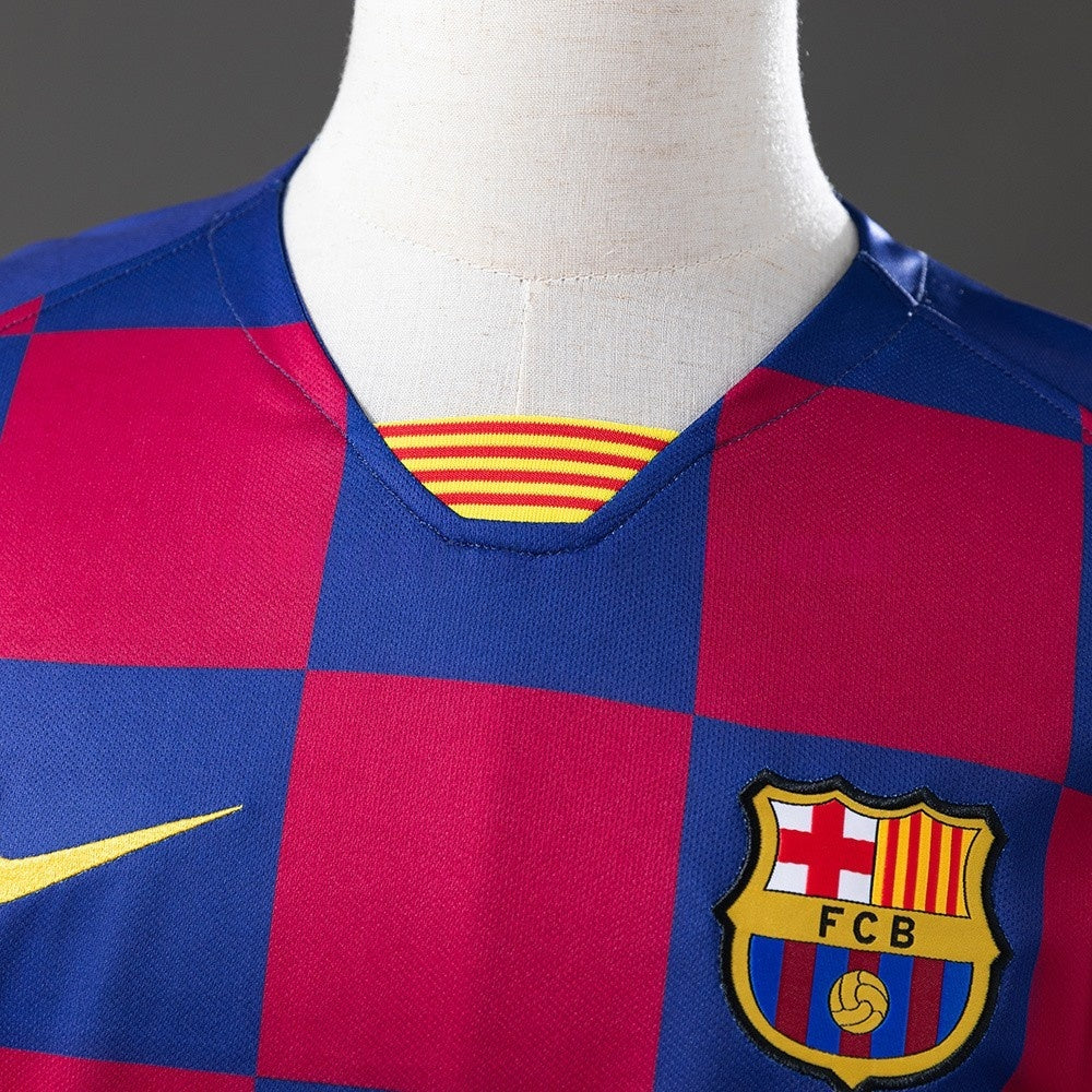 Barcelona Jersey 2019-20 Home Retro Football Kit